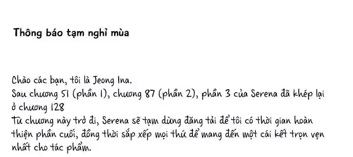 Serena Chapter 200 - TC Truyện