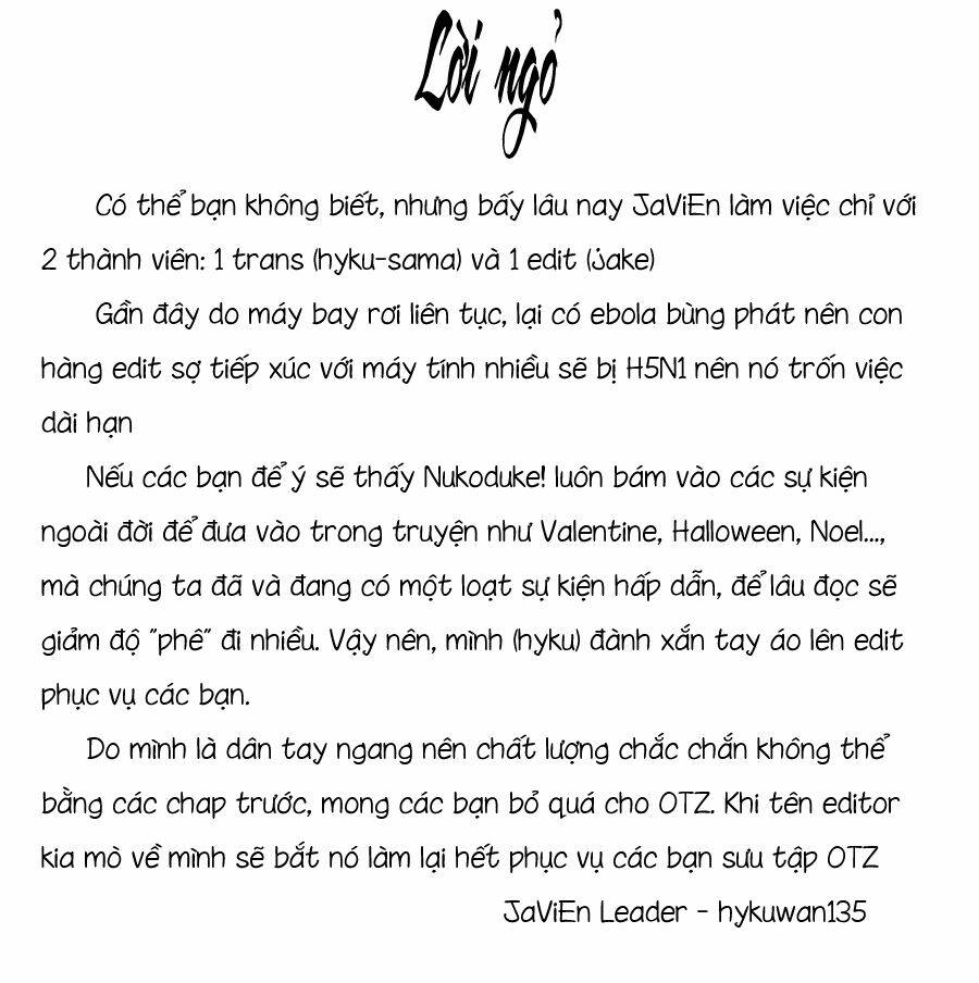 Nukoduke! Chapter 36 - AB Truyện