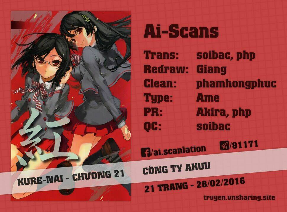 Kure-nai Chapter 21 - AB Truyện