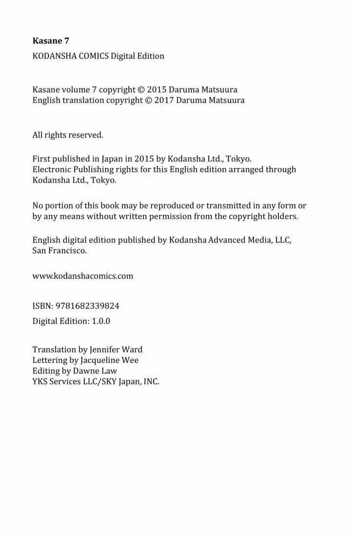 Kasane Chapter 62 - AB Truyện