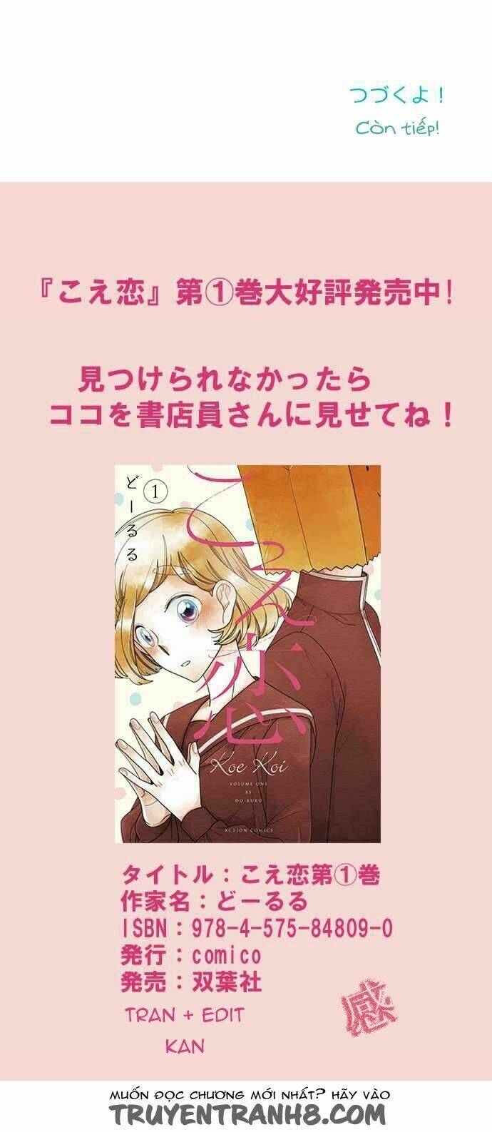 Koe koi Chapter 16 - TC Truyện