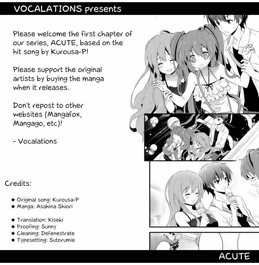 ACUTE Chapter 1 - TC Truyện
