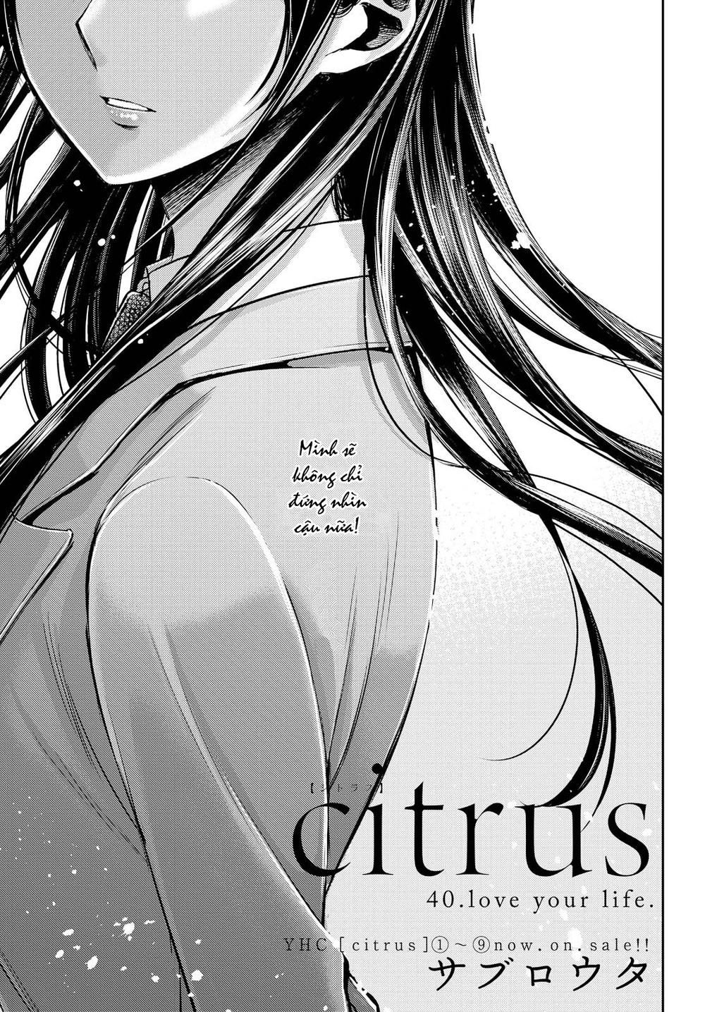 Citrus (Saburouta) Chapter 40 - TC Truyện