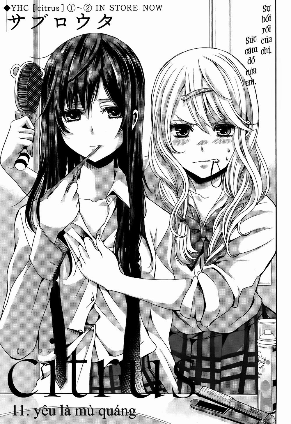 Citrus (Saburouta) Chapter 11 - TC Truyện