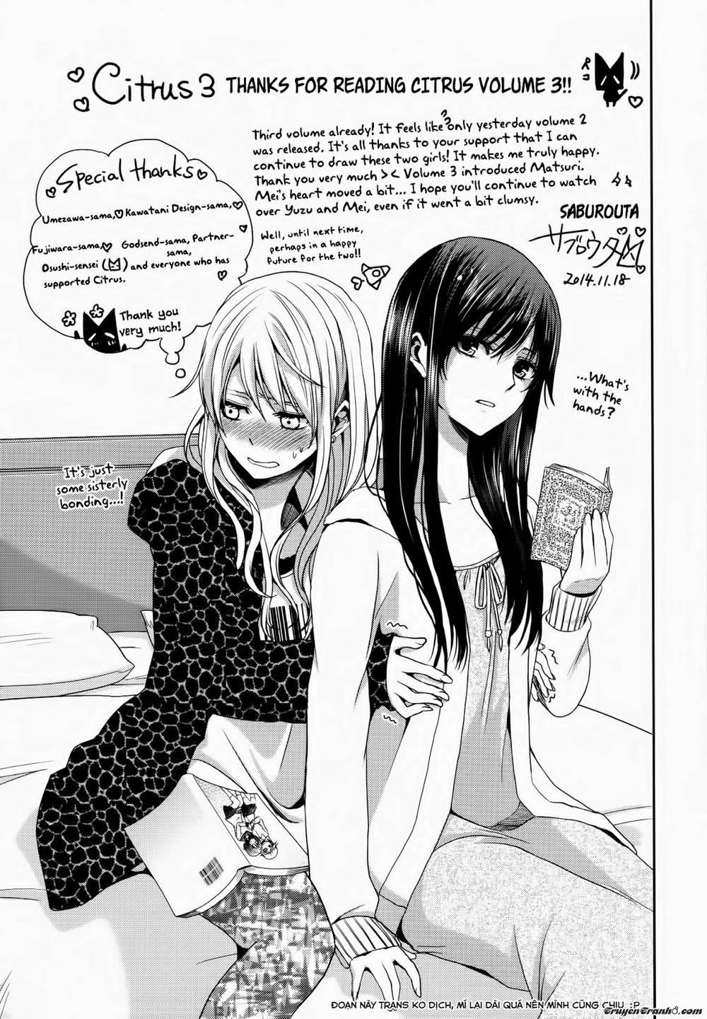 Citrus (Saburouta) Chapter 13.1 Chapter 13.1 - AB Truyện