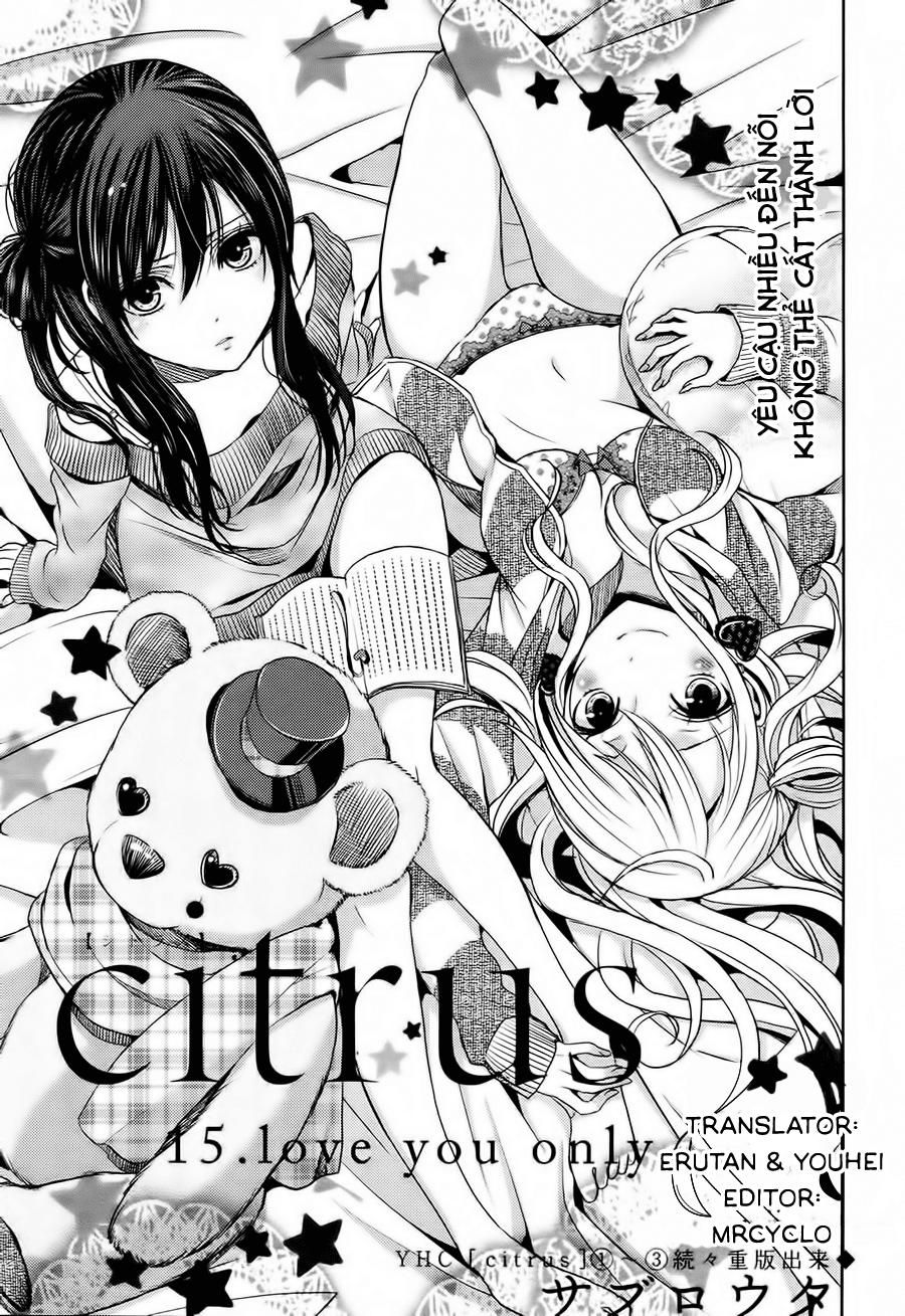 Citrus (Saburouta) Chapter 15 - TC Truyện