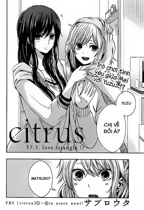 Citrus (Saburouta) Chapter 17.5 - TC Truyện