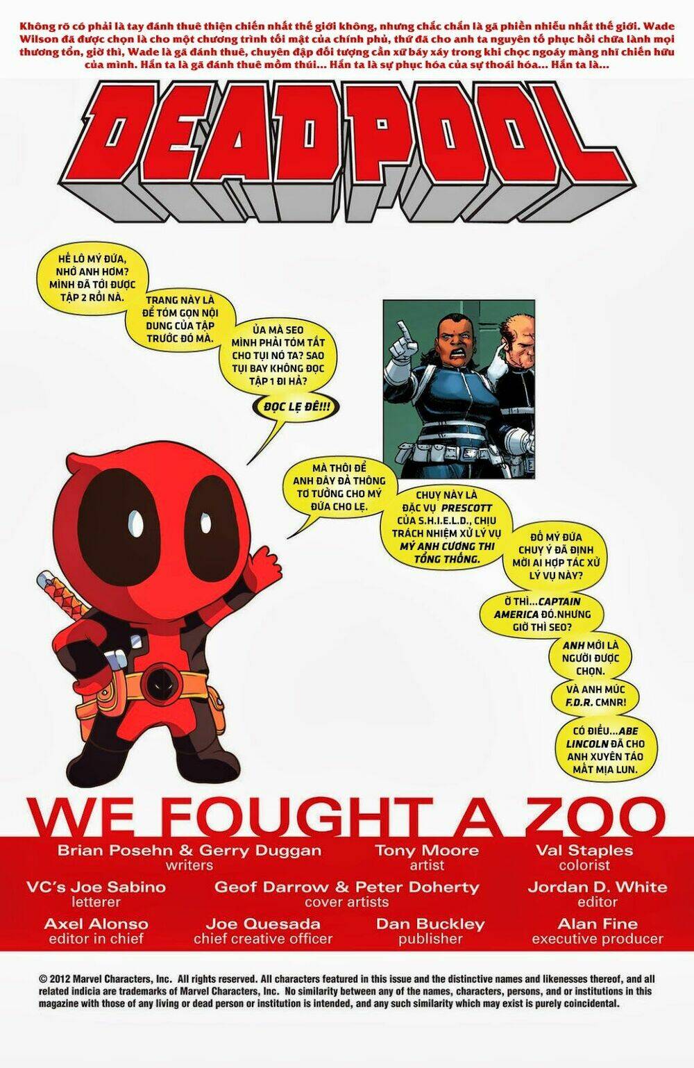 Deadpool 2012 Chapter 2 - TC Truyện