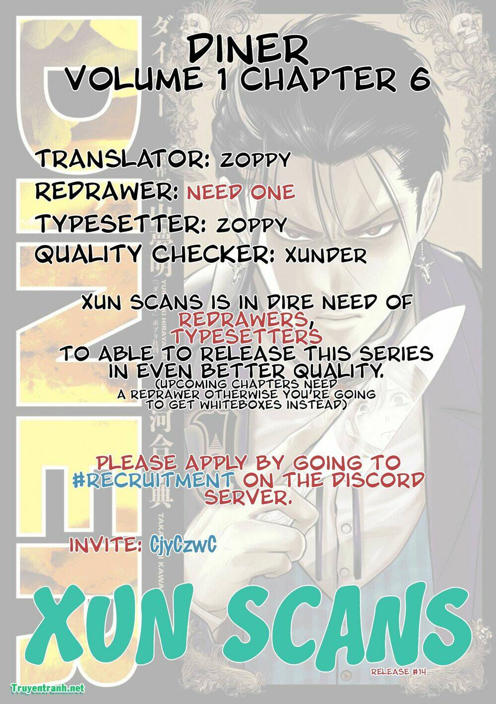 Diner Chapter 6 - AB Truyện