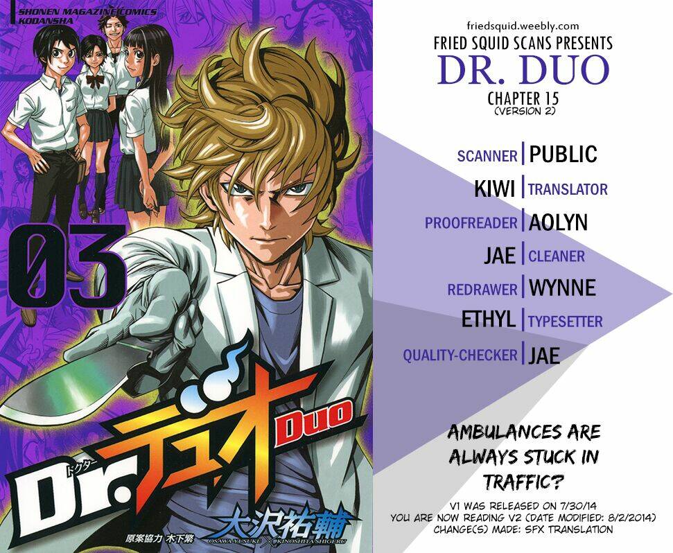 DR.DUO Chapter 15 - TC Truyện