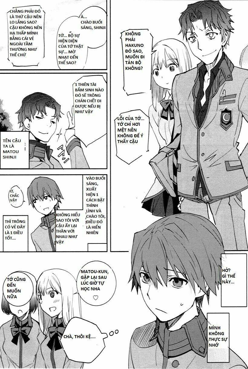 Fate/extra Chapter 1 - TC Truyện