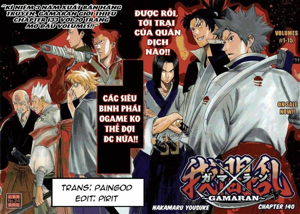 Gamaran Chapter 133 - TC Truyện