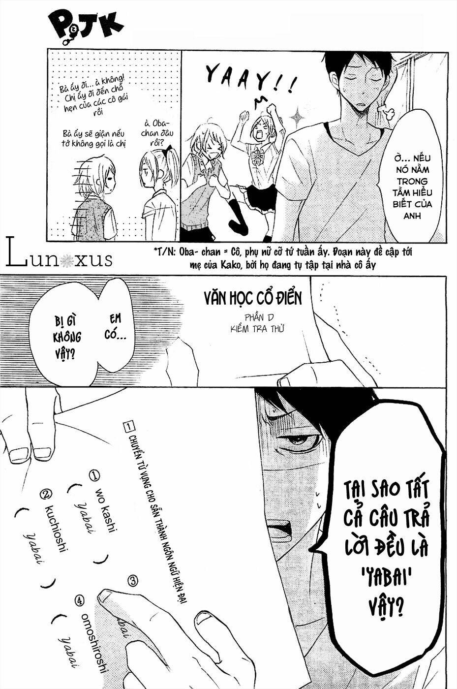 P to JK Chapter 16 - TC Truyện