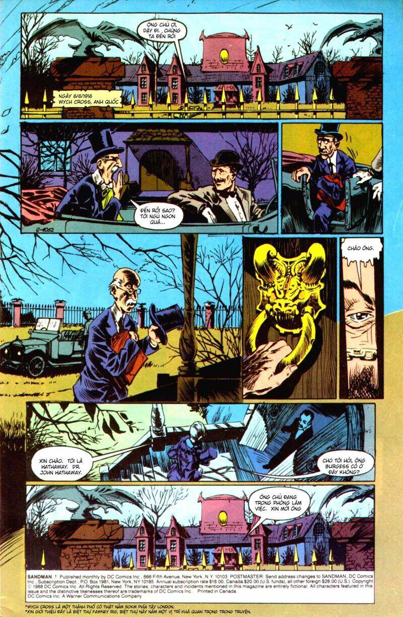 Sandman Chapter 1 - TC Truyện