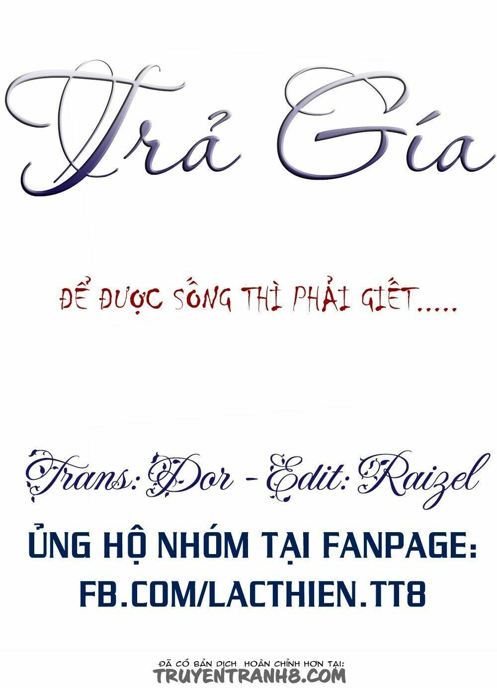 Trả Giá Chapter 0 - TC Truyện