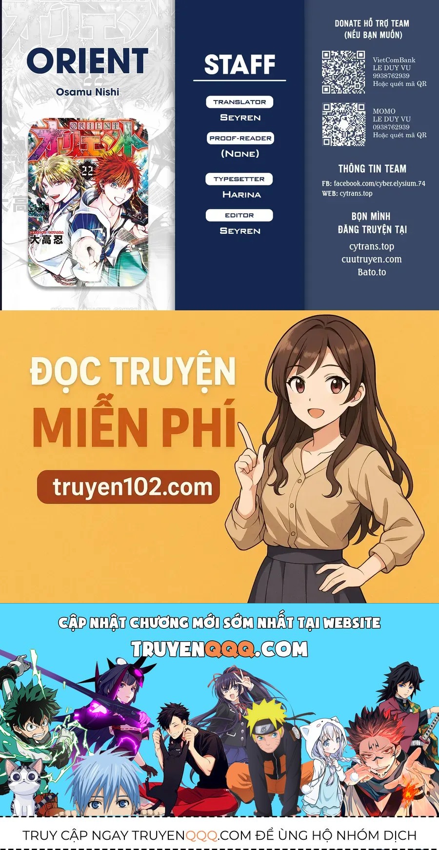 Orient Chapter 135 - TC Truyện