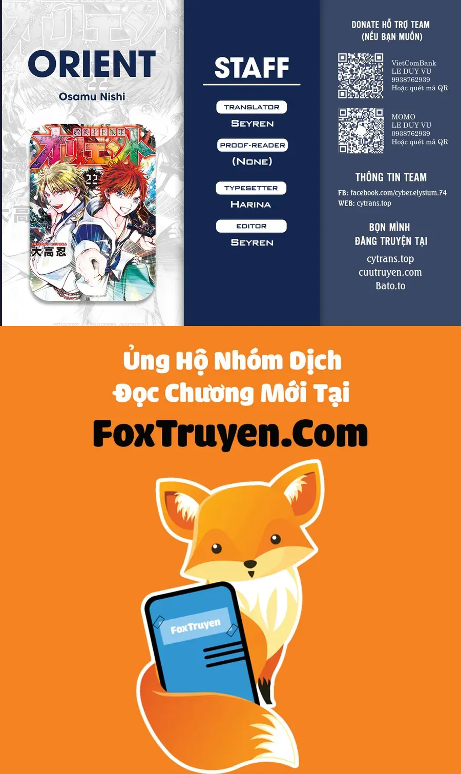 Orient Chapter 138 - TC Truyện